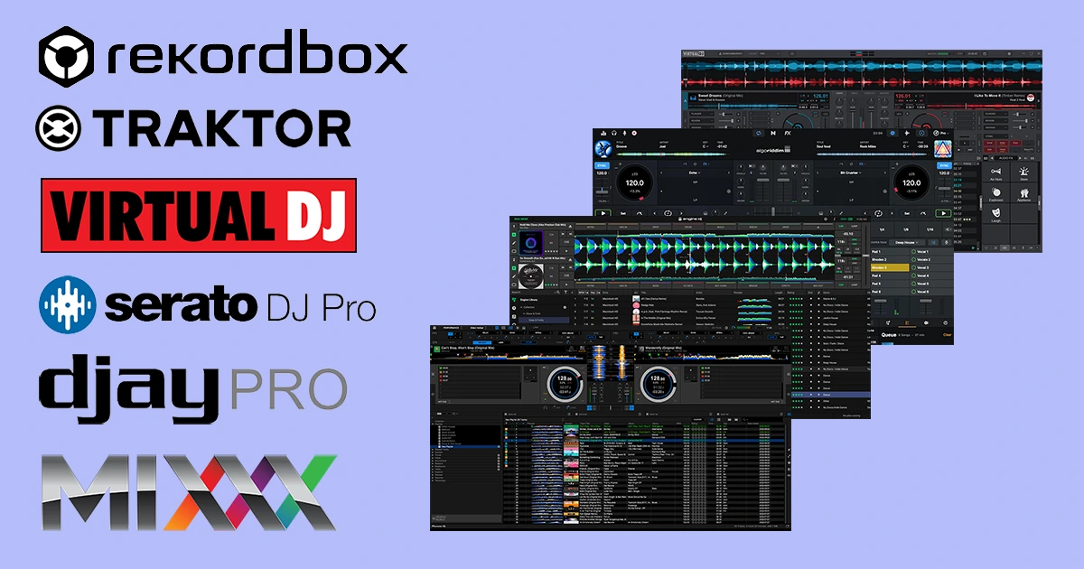 Beste DJ software 2023 Serato, Virtual DJ, Rekordbox