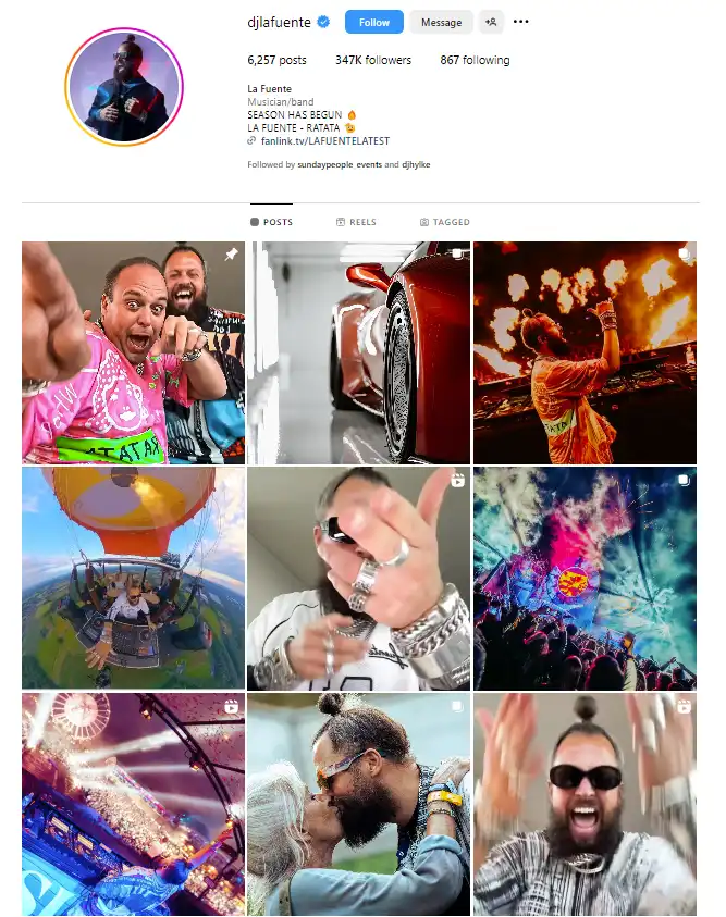 gebruik instagram voor meer dj boekingen