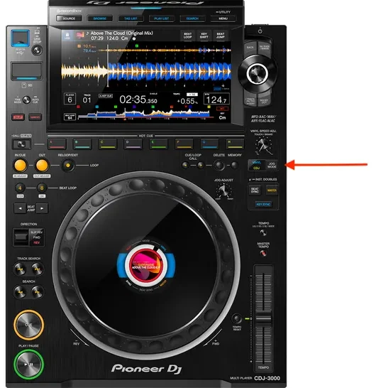 cdj jog mode