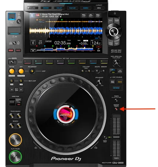 cdj master tempo