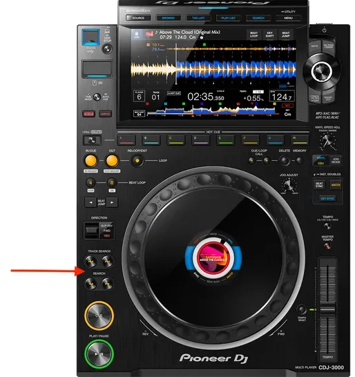 cdj track search